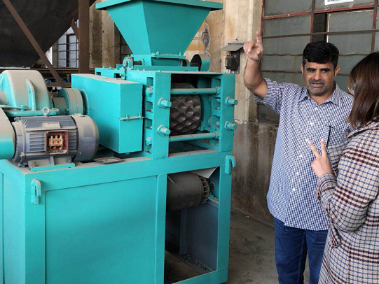 coal dust ball press machine